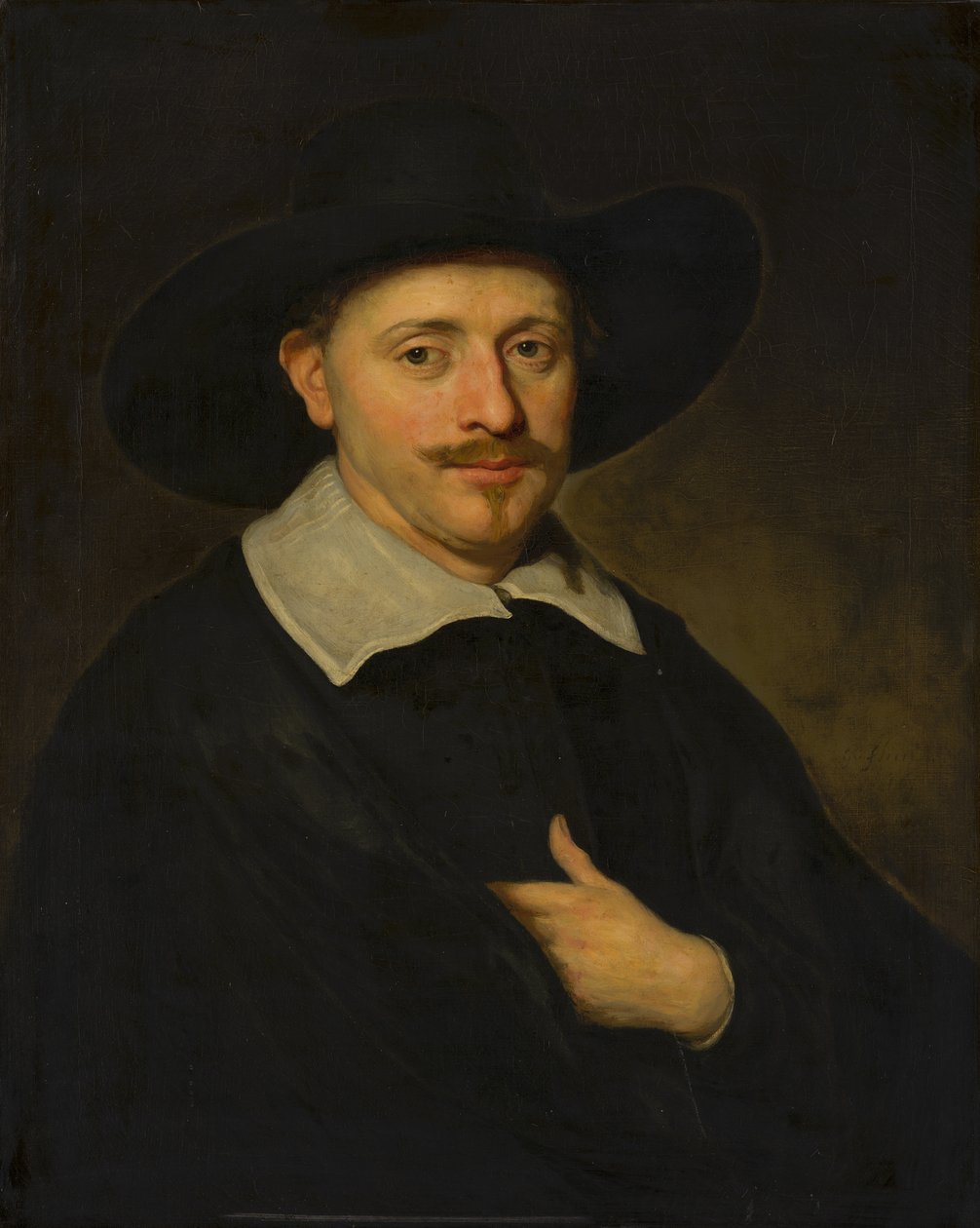 Retrato de un hombre de Govert Flinck