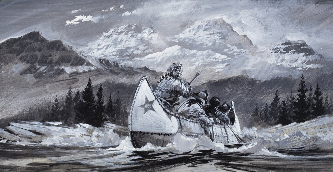 Alexander Mackenzie (1764-1820) (gouache sobre papel) de Graham Coton