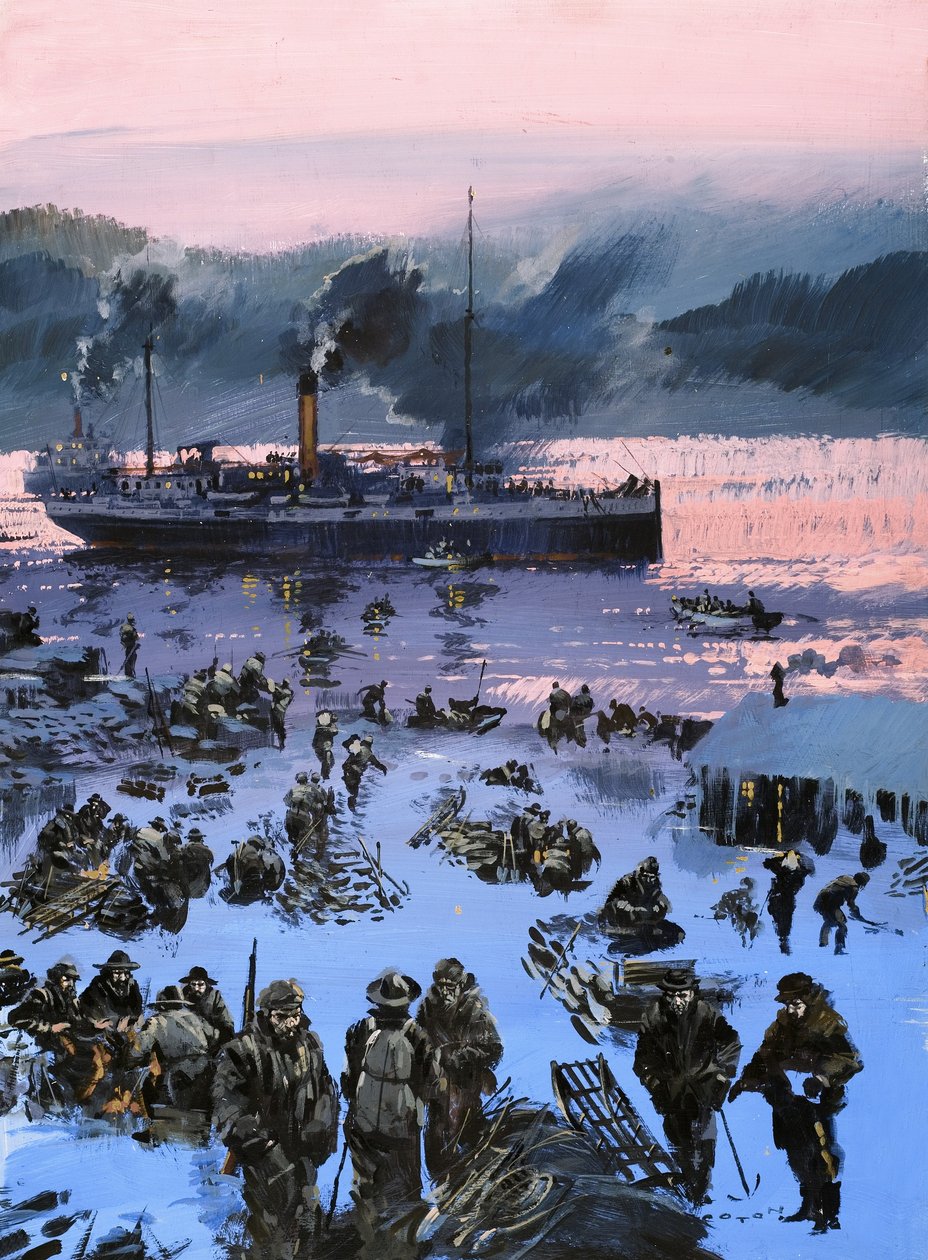 Embarcarse en la fiebre del oro de Klondike de Graham Coton