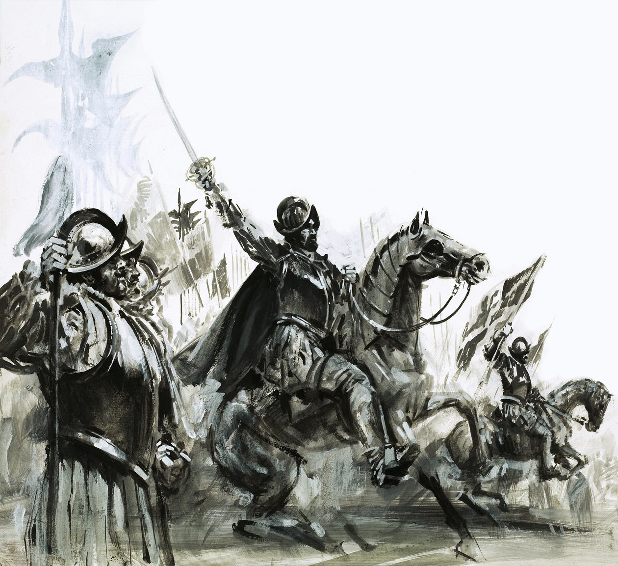 Francisco de Coronado al frente de su expedición a México de Graham Coton