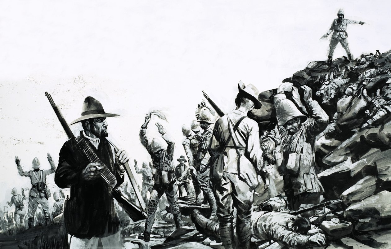 La batalla de Spion Kop de Graham Coton