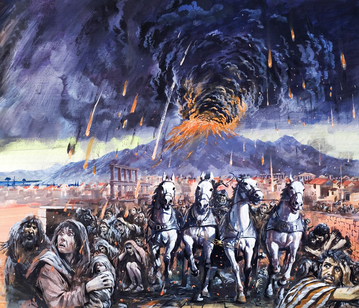El tiempo y el lugar, de "Los últimos días de Pompeya". de Graham Coton