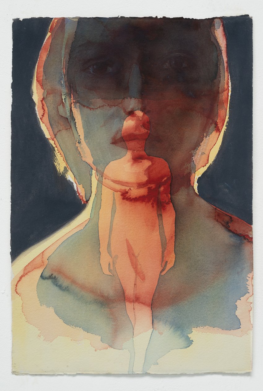 Emergence, 2015 (acuarela sobre Arches) de Graham Dean