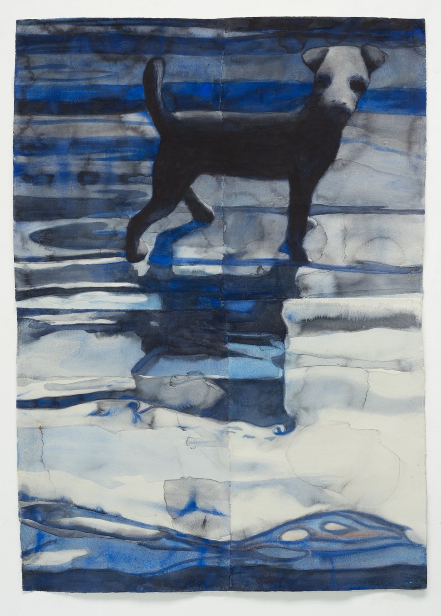 Toy Dog, 2025 (acuarela) de Graham Dean