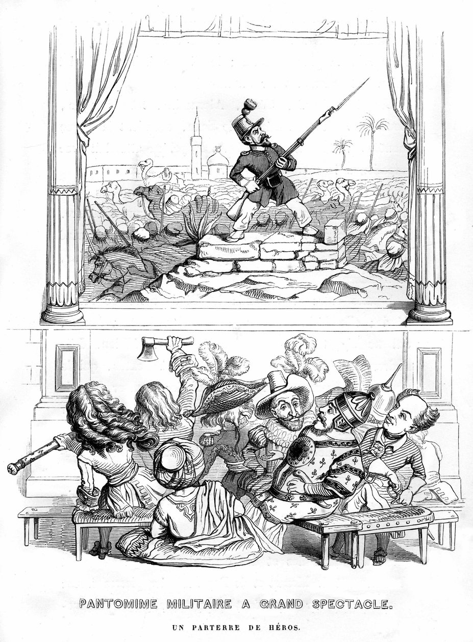 Ilustración para la novela "Un Autre Monde" de Henri Fournier de Grandville (1803 47)