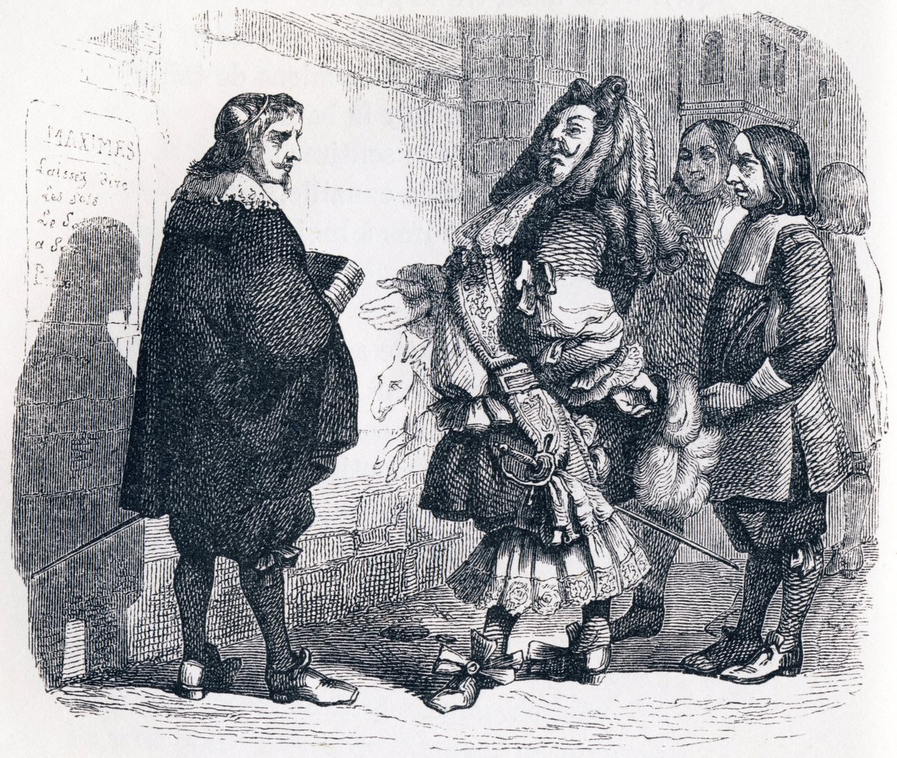 La ventaja de la ciencia - Fábulas de La Fontaine de Grandville