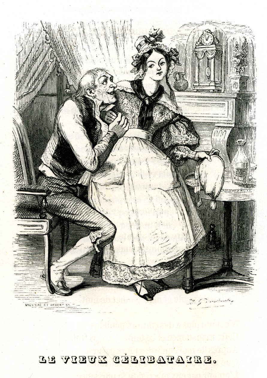 El viejo soltero de Grandville (1803 47)
