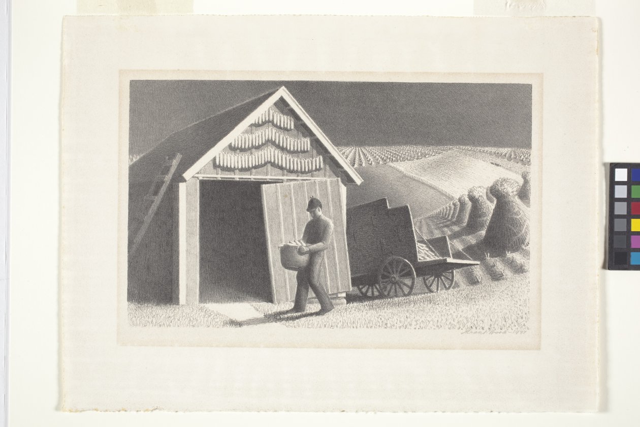 Época de siembra y cosecha de Grant Wood