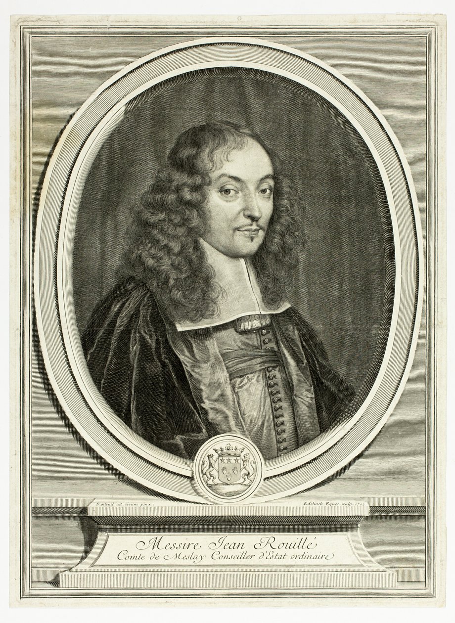 Sir Jean Rouillé, Conde de Meslay de Gérard Edelinck