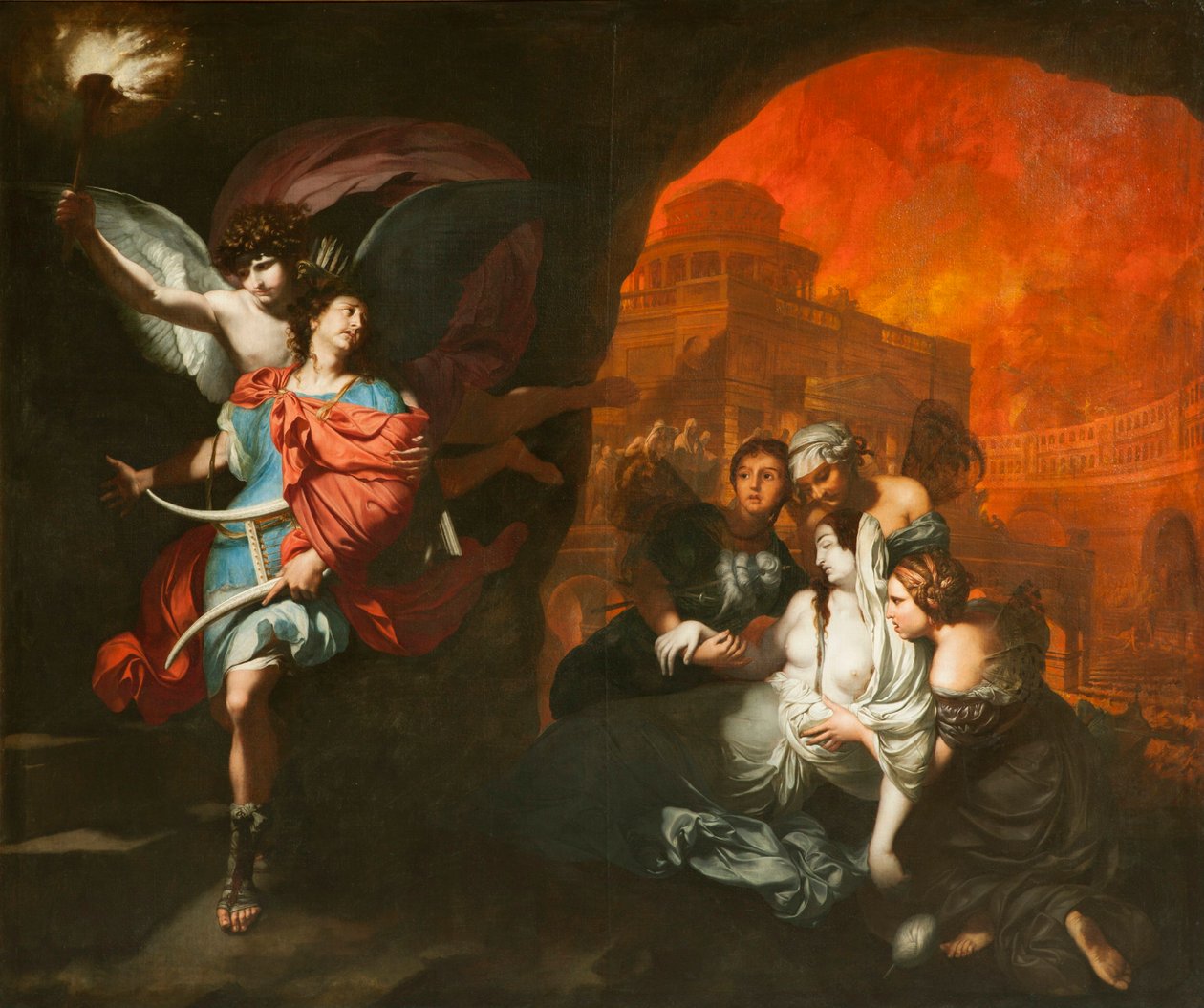 Orfeo en el infierno de Gerard de Lairesse