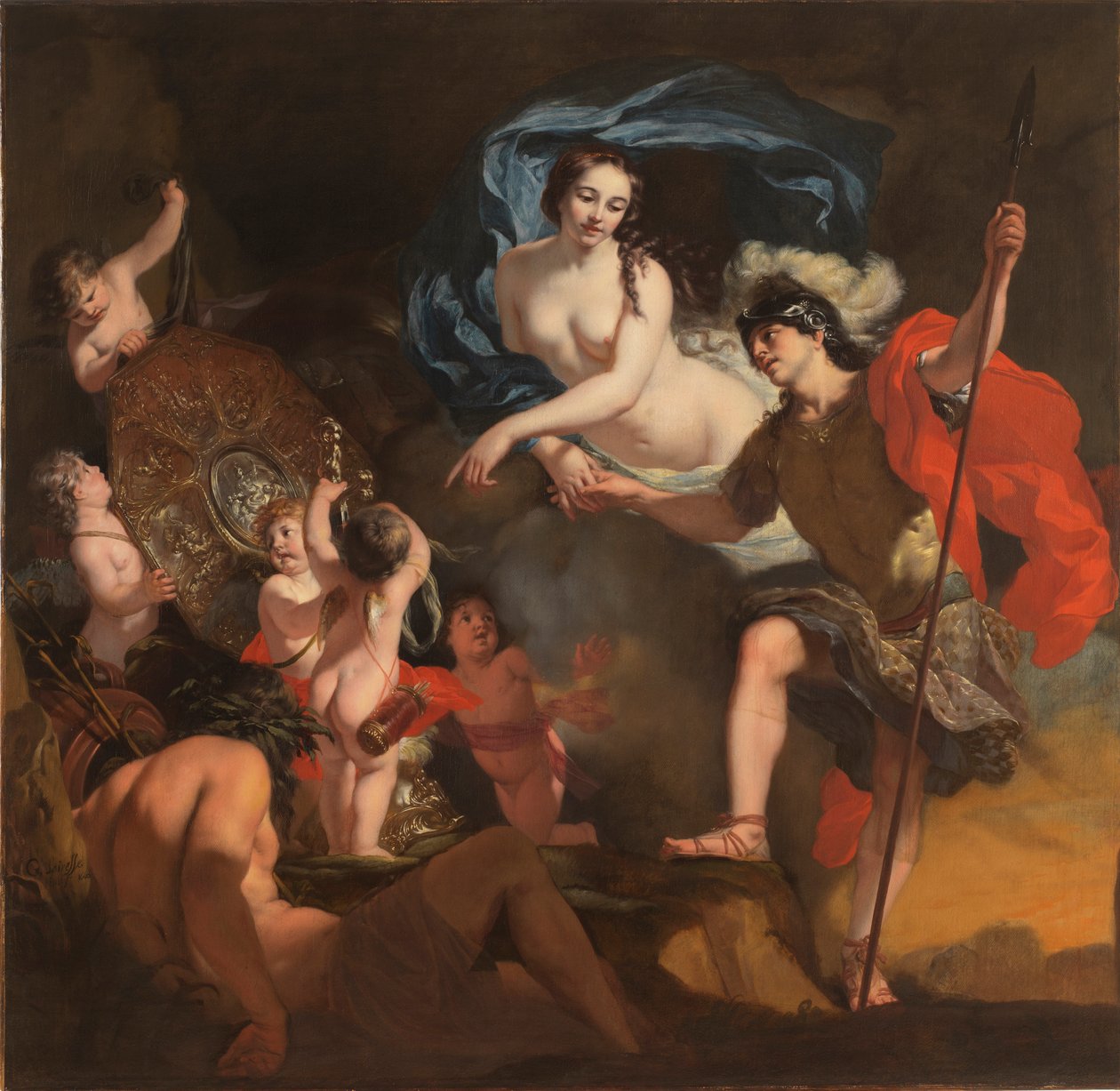 Venus presentando armas a Eneas, 1668 de Gerard de Lairesse