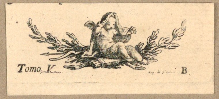 Cupido con velo de Gravelot