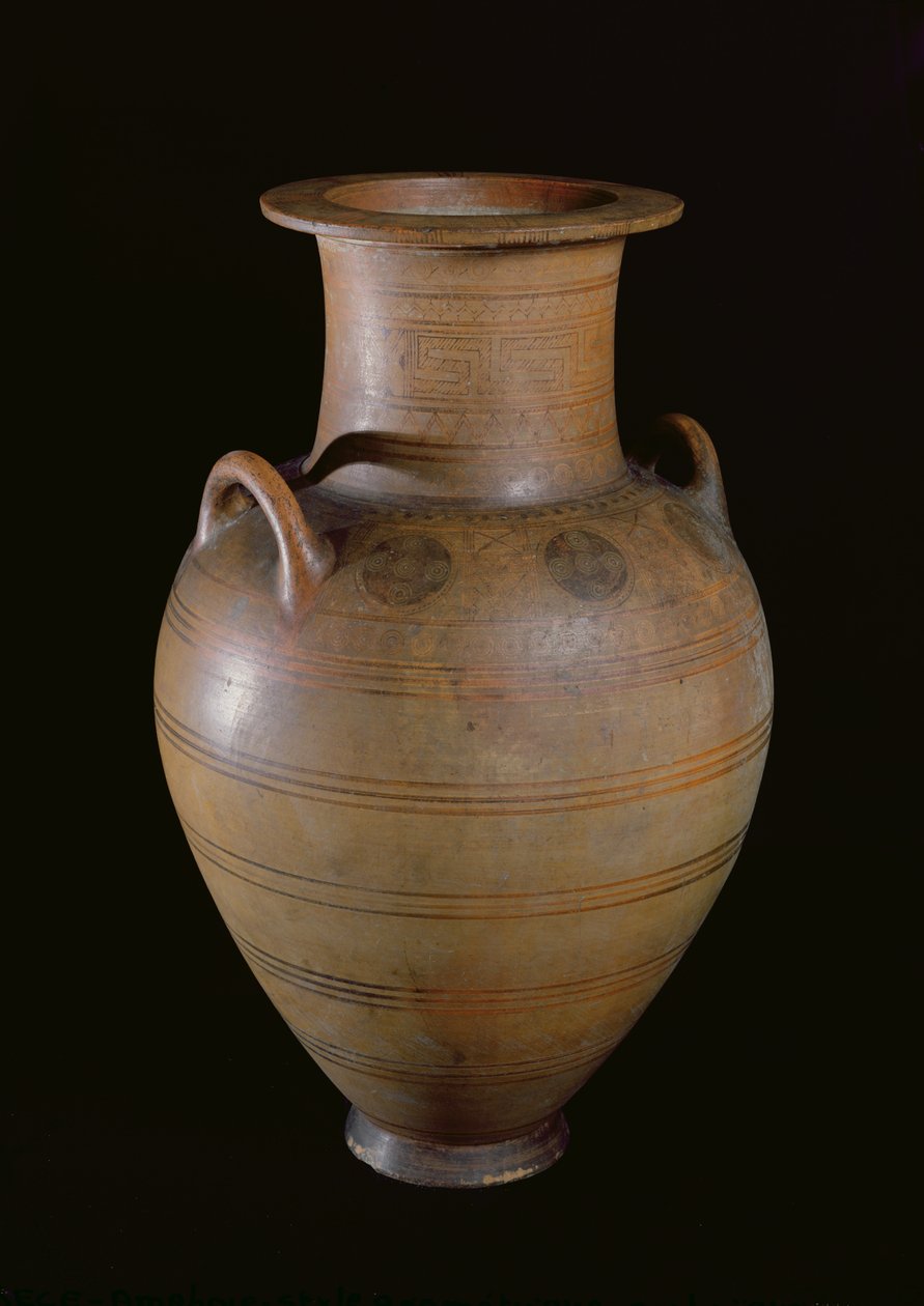 Ánfora, c.750-700 a.C. de Greco Roman