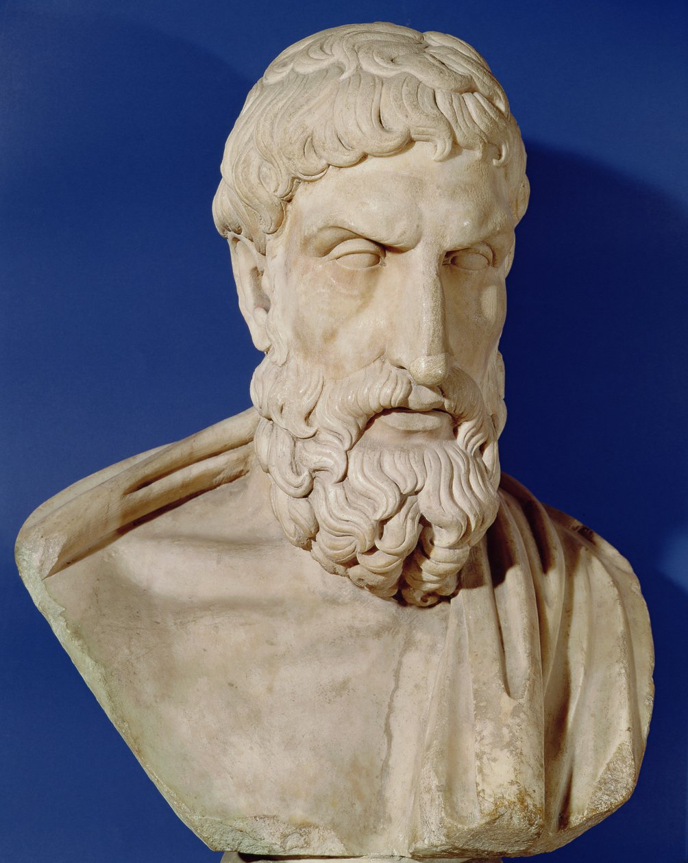 Busto de Epicuro (341-270 a.C.) | Greek | Impresión de arte