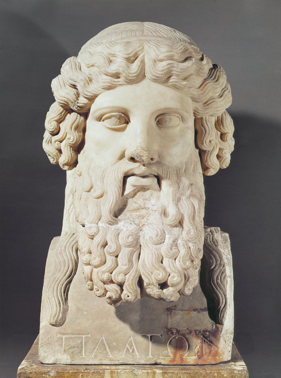 Busto de Platón (c.428-c.348 a.C.) de Greek