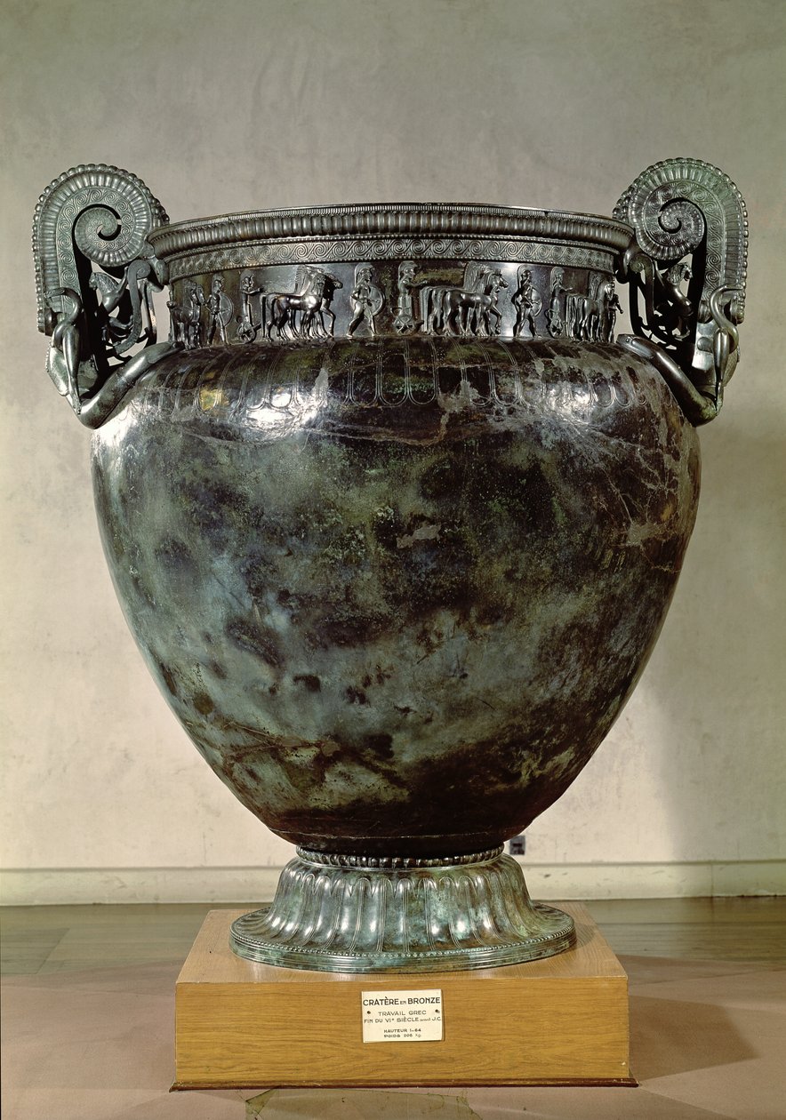 Cráter, de la tumba de una princesa de Vix de Greek