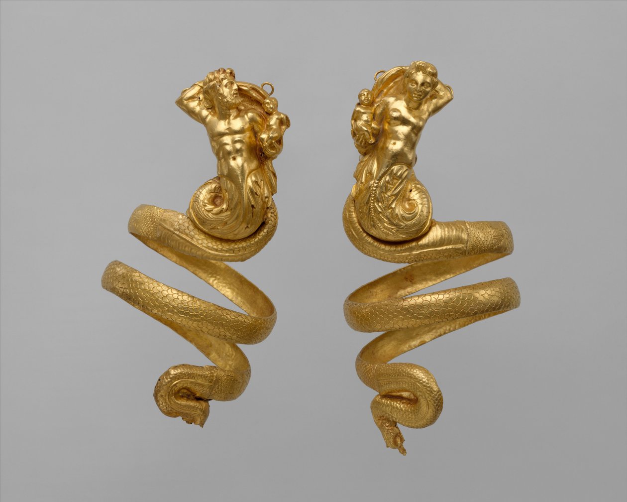 Par de brazaletes, c.200 a.C. de Greek