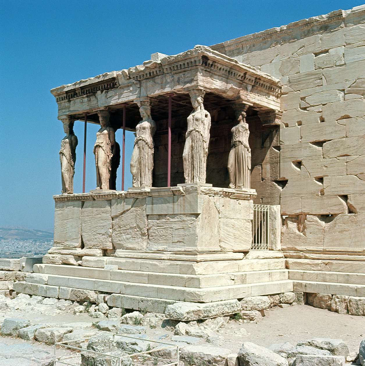 Pórtico de las doncellas, Erecteión, c.421-405 a.C. de Greek