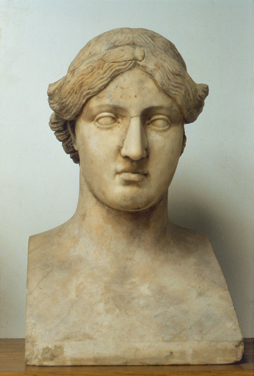Busto retrato de Safo de Greek