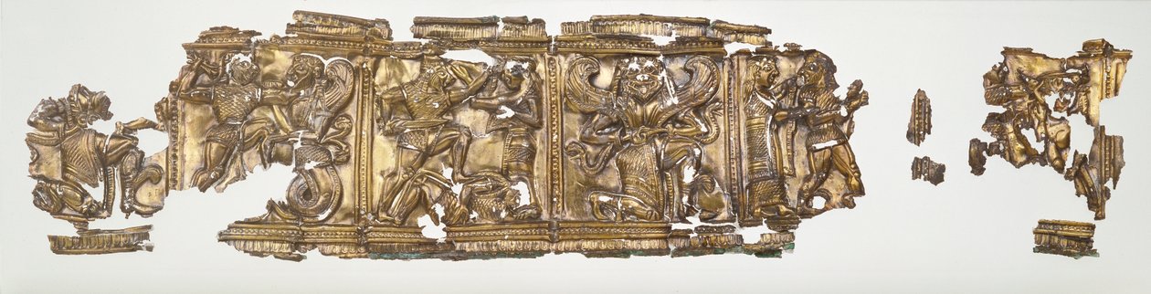 Fragmento de relieve, c.540-30 a.C. de Greek