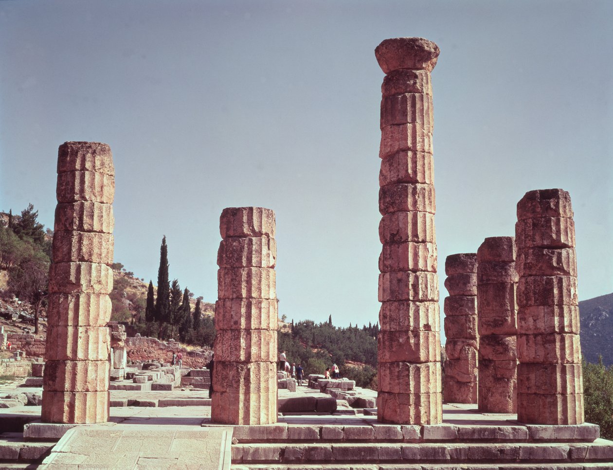 Ruinas del Templo de Apolo de Greek