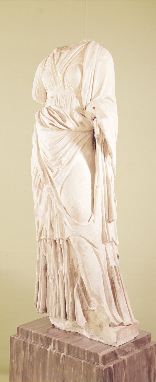 Estatua de una mujer de Greek