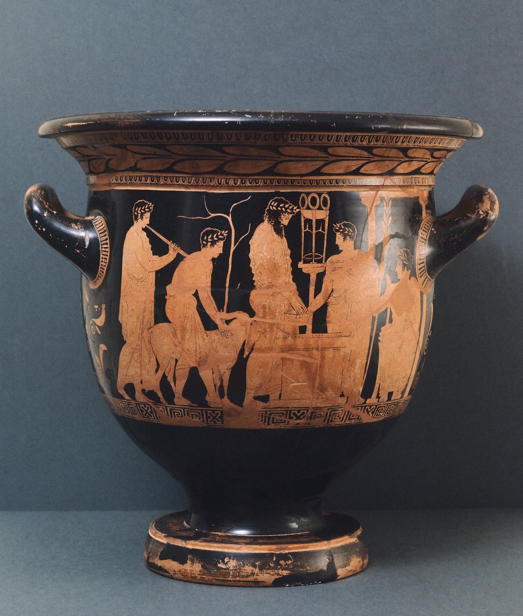 Vaso ático del pintor Kleophon, siglo V a.C. de Greek