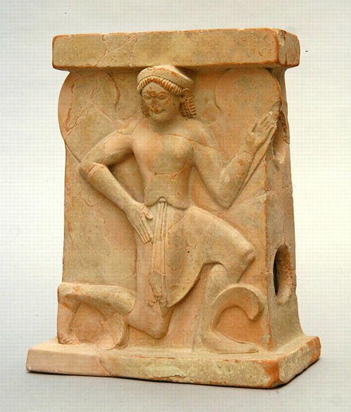 Altar Cerámico con Iris, c.500 a.C. de Greek