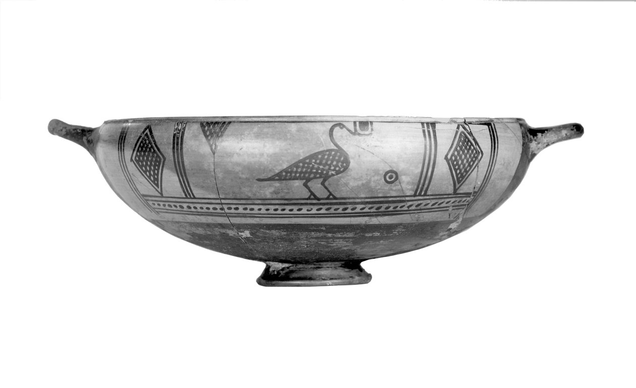 Tazón de pájaro jónico de Greek School