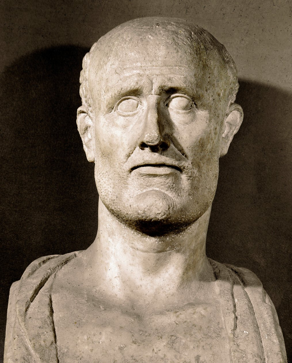 Busto de Alcibíades (450-404 a.C.) estadista y general ateniense Roma, museos capitolinos de Greek or Roman
