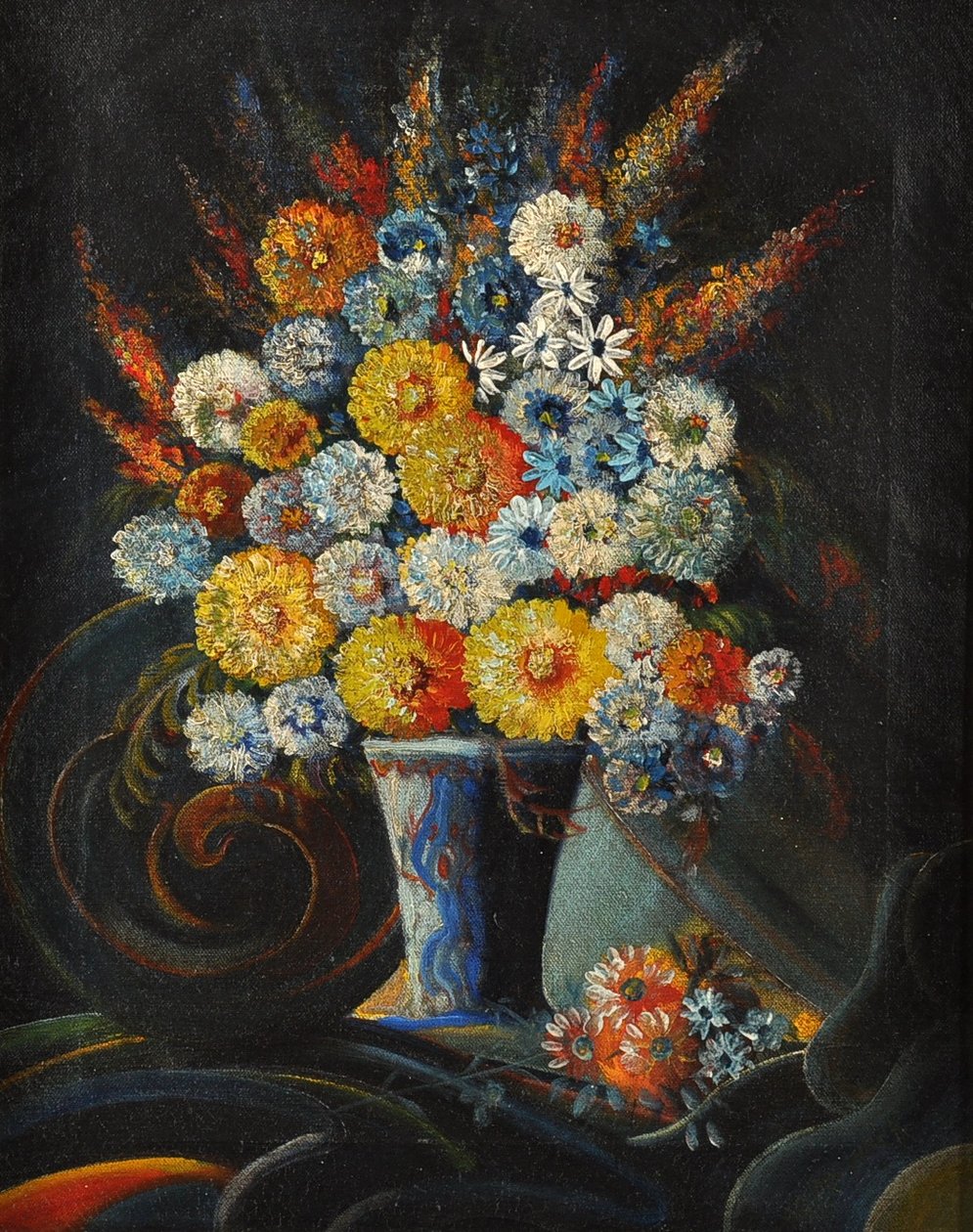 Naturaleza muerta floral de Gregor Perusek