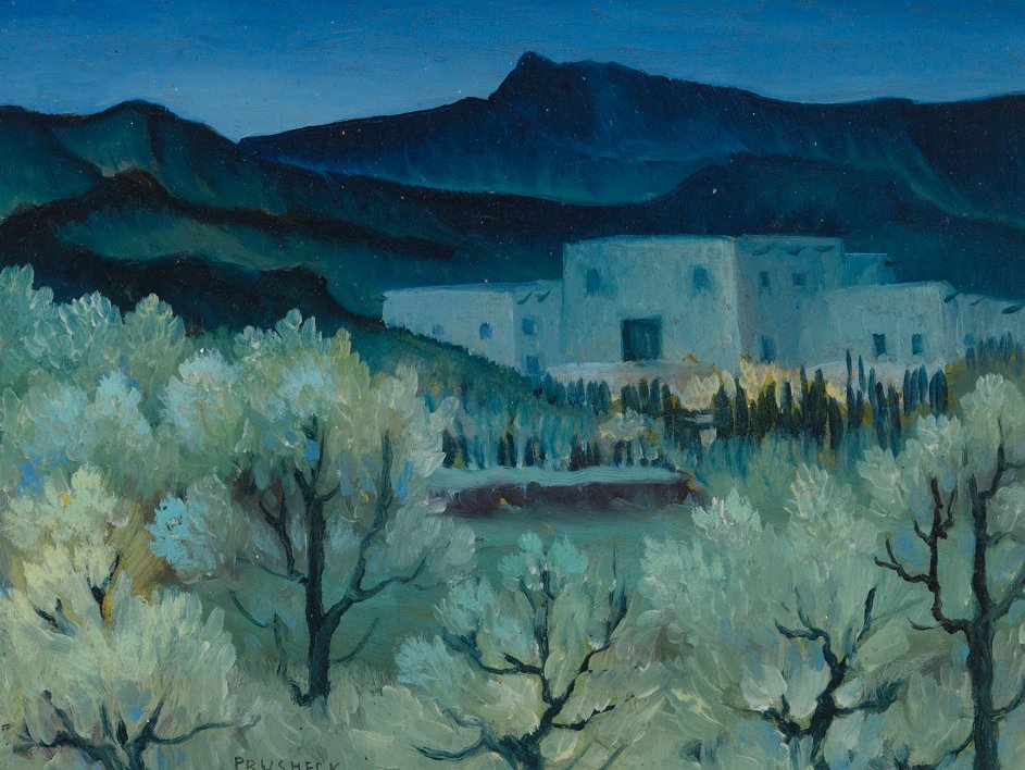 Paisaje del suroeste sin título de Gregor Perusek