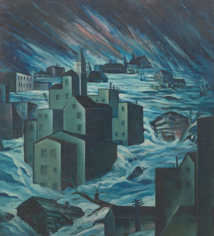 Inundación en el Valle de Ohio de Gregor Perusek