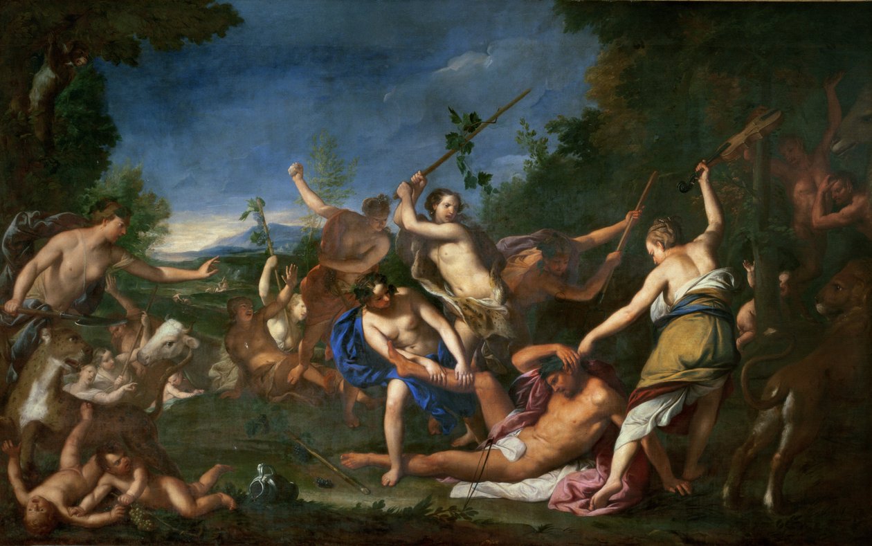 El asesinato de Orfeo de Gregorio Lazzarini