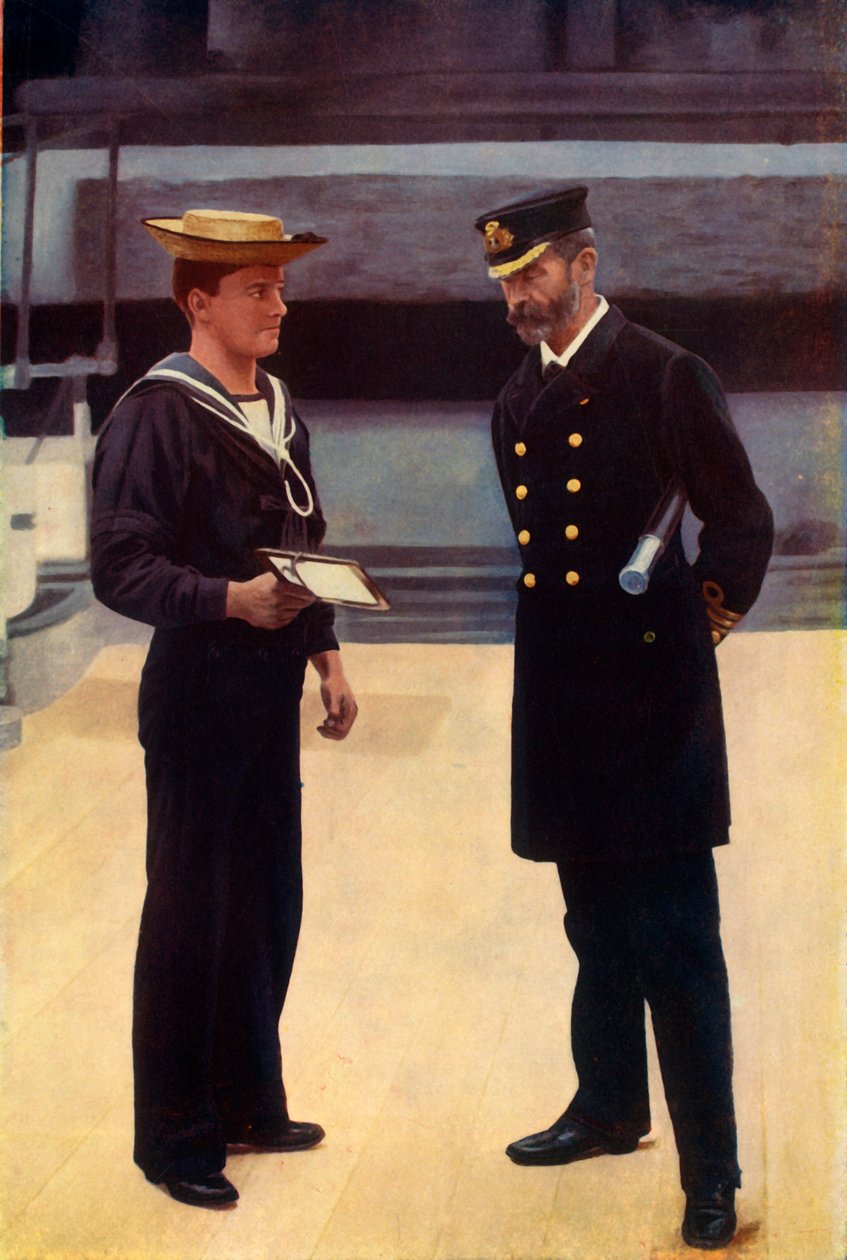 Comandante y Marinero Hábil, R.N., 1901 de Gregory and Co