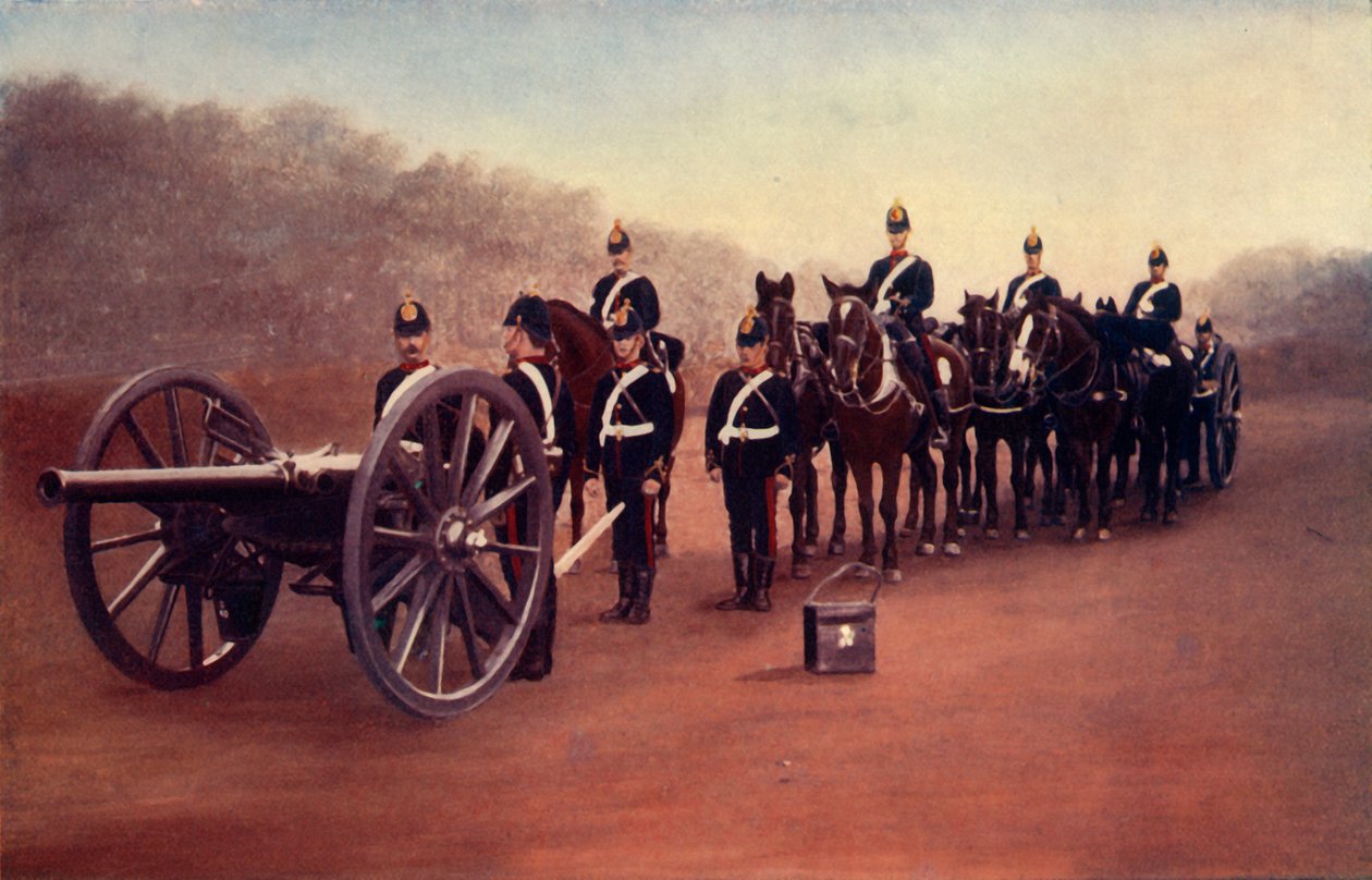 Acción frontal de la Artillería de Campo Real de Gregory and Co
