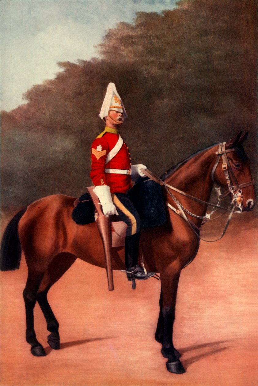 Sargento de los Dragones de Inniskilling, 1900 de Gregory and Co