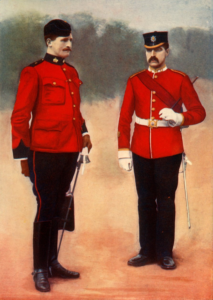 West Surrey Adjutant y East Surrey Sergeant-Major de Gregory and Co