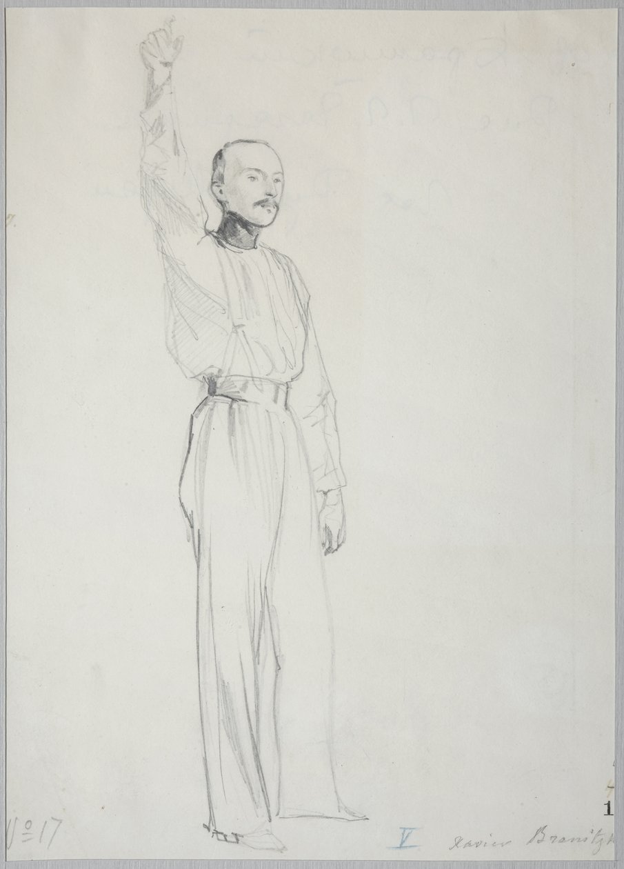 Retrato del Conde Ksawery Korczak-Branicki 1814-1879, c. 1840 de Grigori Grigorevich Gagarin