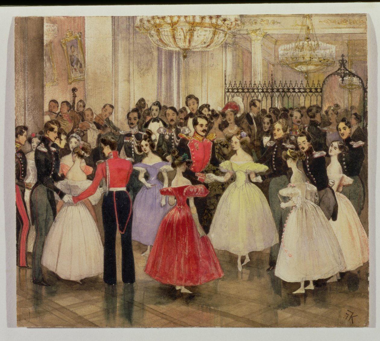 Baile de la Princesa Baryatinskaya de Grigori Grigorevich Gagarin