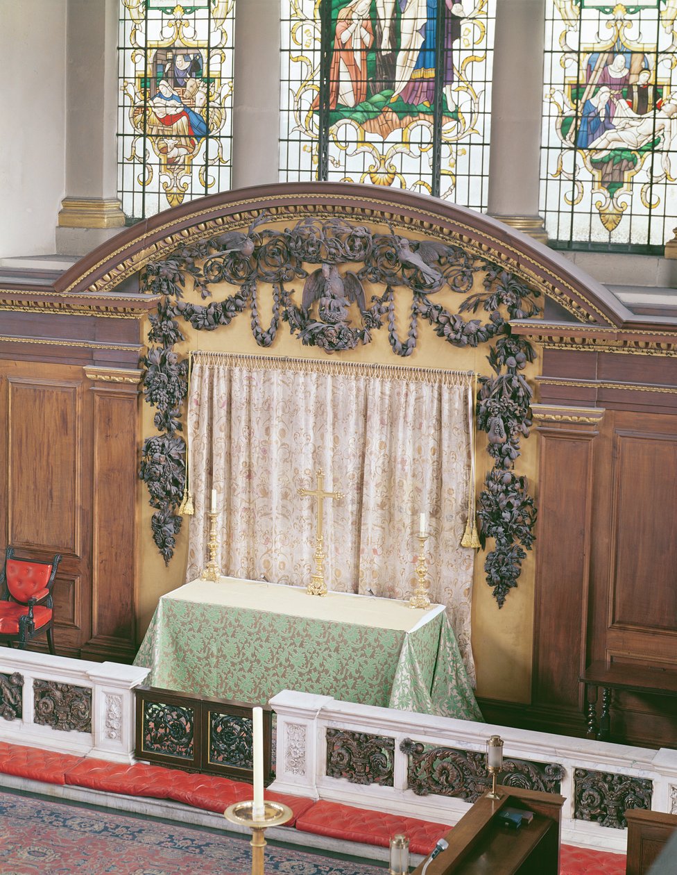 Retablo de Grinling Gibbons