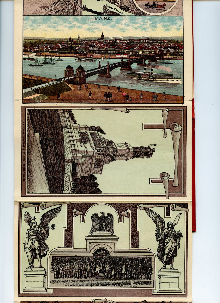 Último panorama del Rin de Maguncia a Colonia (10) de Grossh. S. Hofbuchbinderei u. Albumfabrik Eisenach Photo.Lithogr. v. Wilh.Schülz