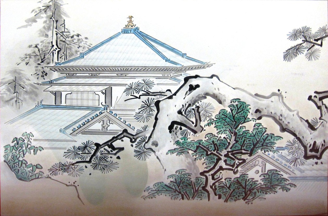 Paneles del Jōrakuden en el Palacio Honmaru de Gryffindor