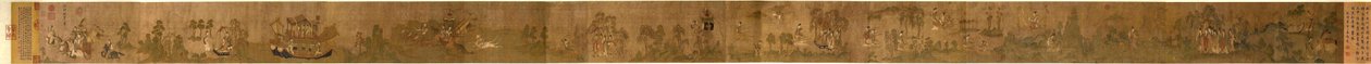 Gu Kaizhi, Ninfa del Río Luo, Gugong (Museo del Palacio), Pekín de Gu Kaizhi
