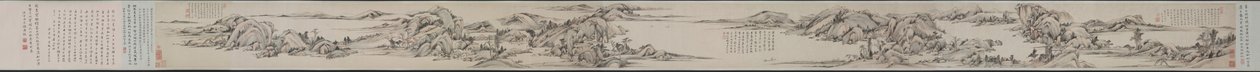 Landscape in the Style of Huang Gongwang de Gu Tianzhi