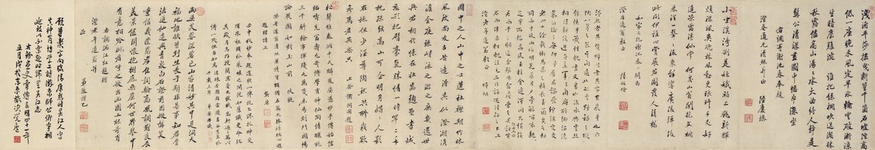 Reunión de primavera, 1677 de Gu Zuntao
