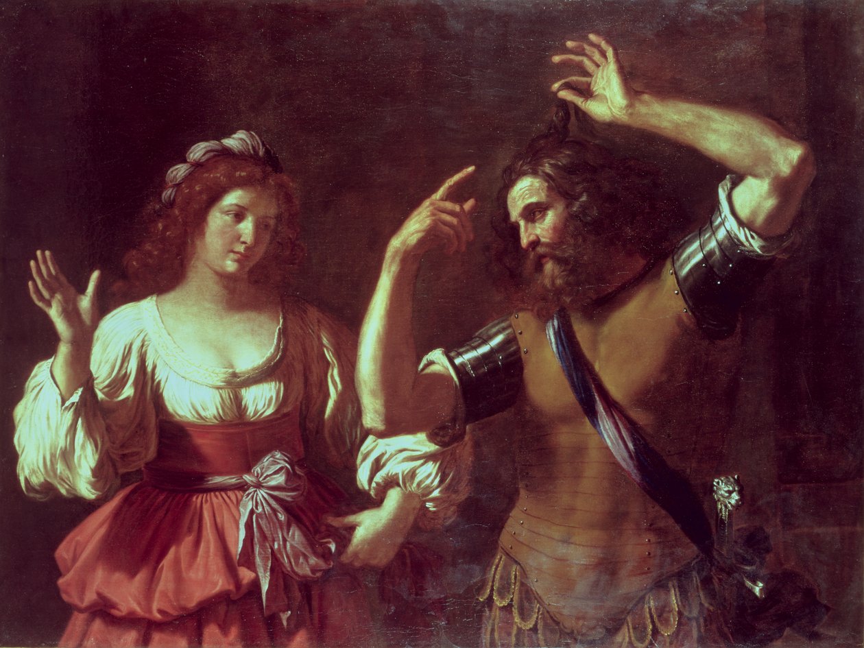 Sansón y Dalila de Giovanni Francesco Barbieri