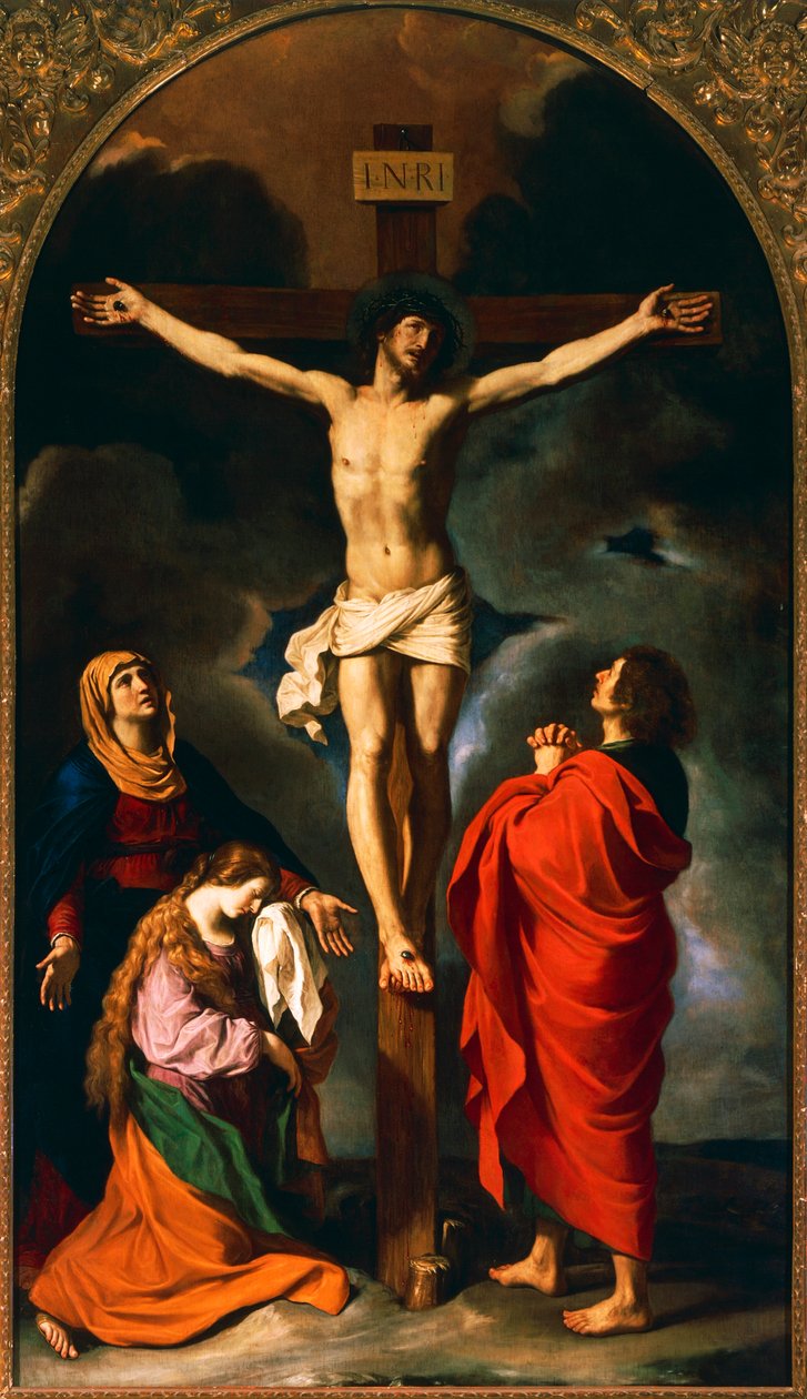 Crucifixión de Guercino