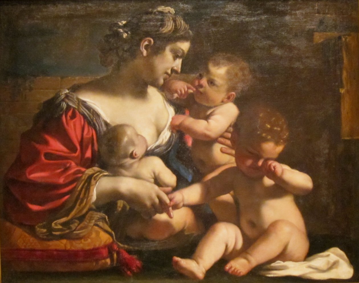 Caridad cristiana de Guercino
