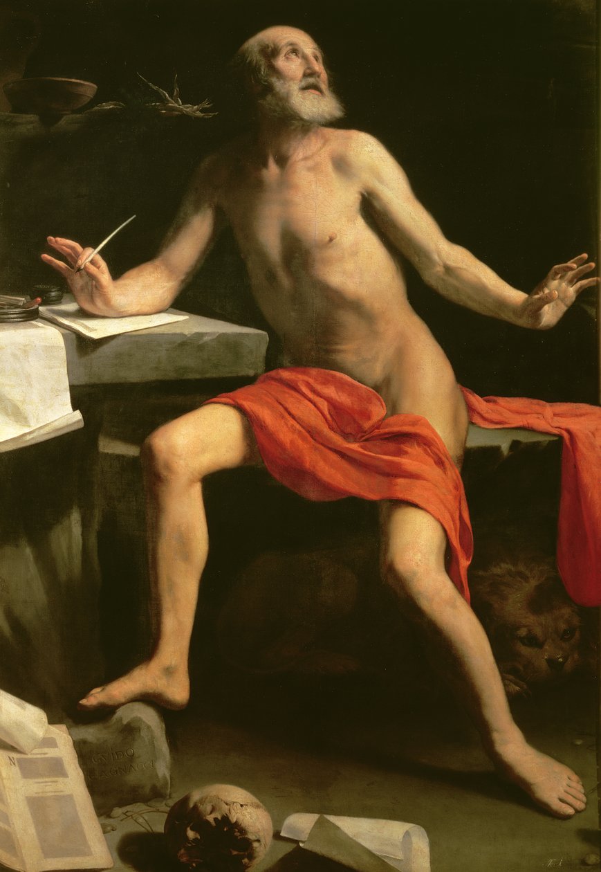 San Jerónimo, 1657-58 de Guido Cagnacci